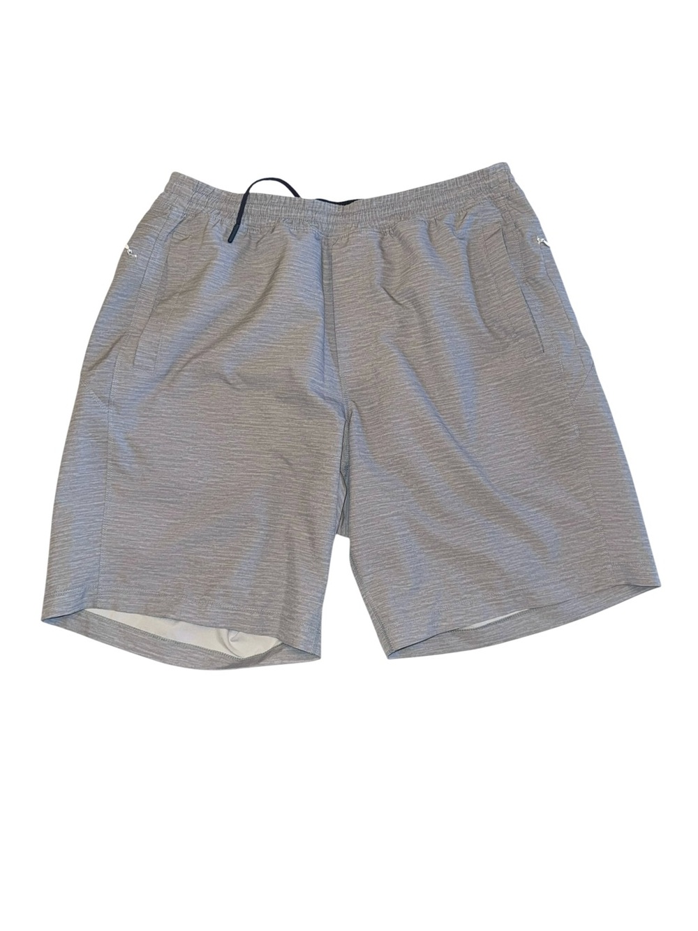 Birddogs Men’s Gym Shorts Heathered Grey with Navy Liner 9” Inseam XL